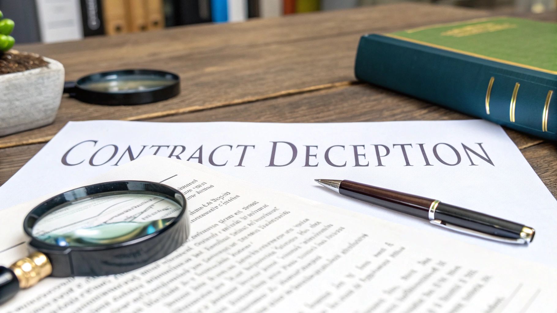 Understanding Misrepresentation in a Contract