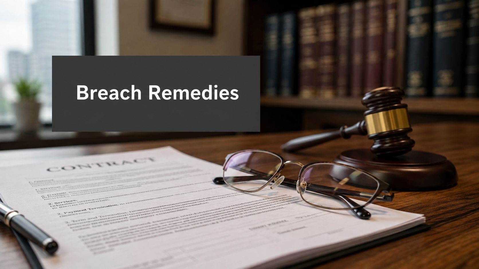breach-of-contract-remedies-legal-gavel