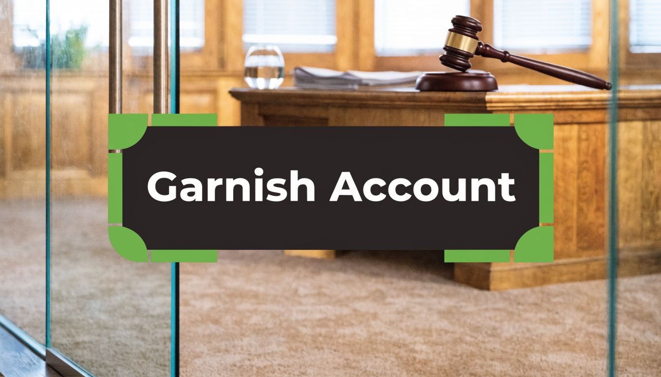 how-to-garnish-bank-account-gavel