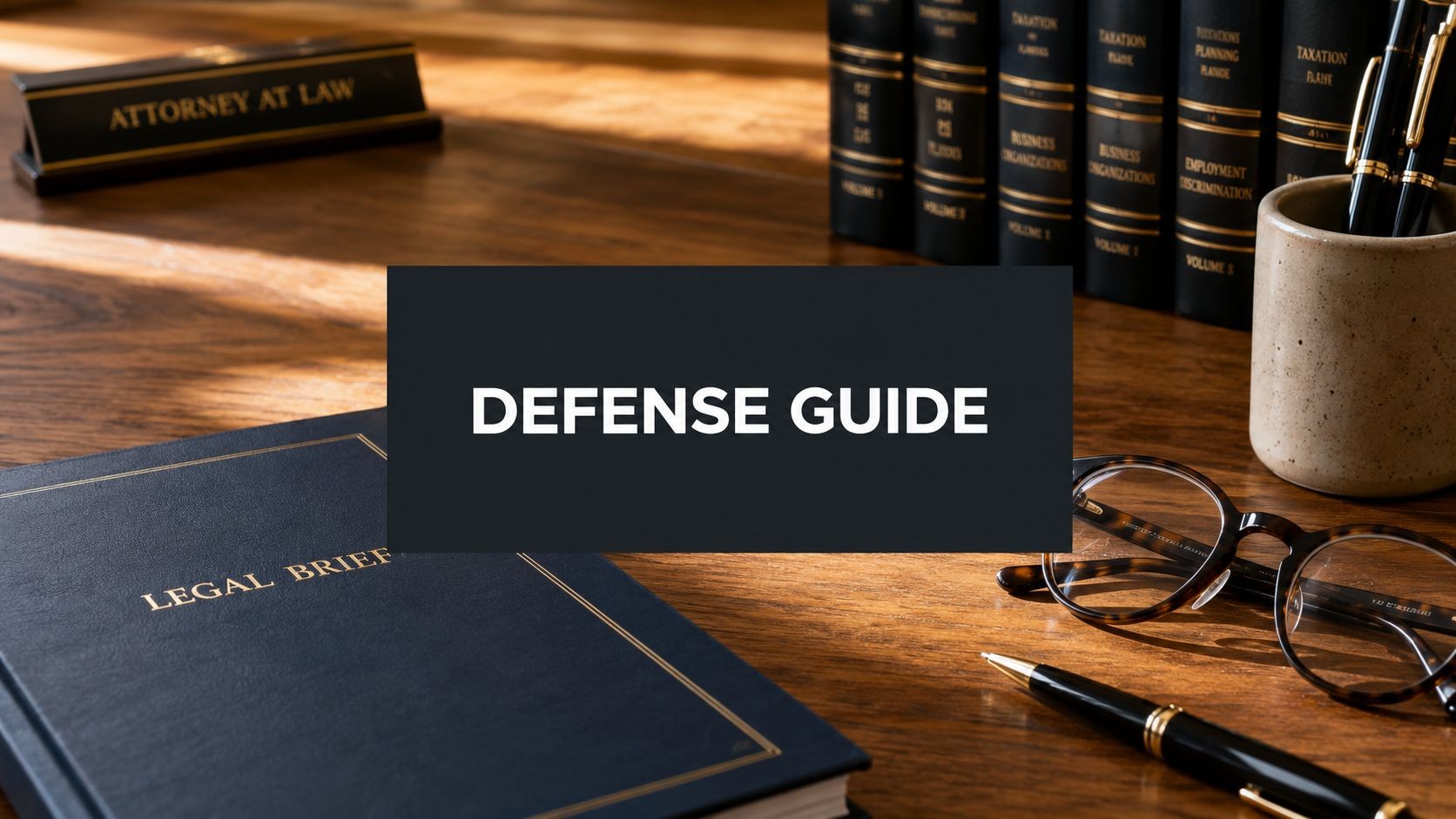 employment-discrimination-defense-legal-desk