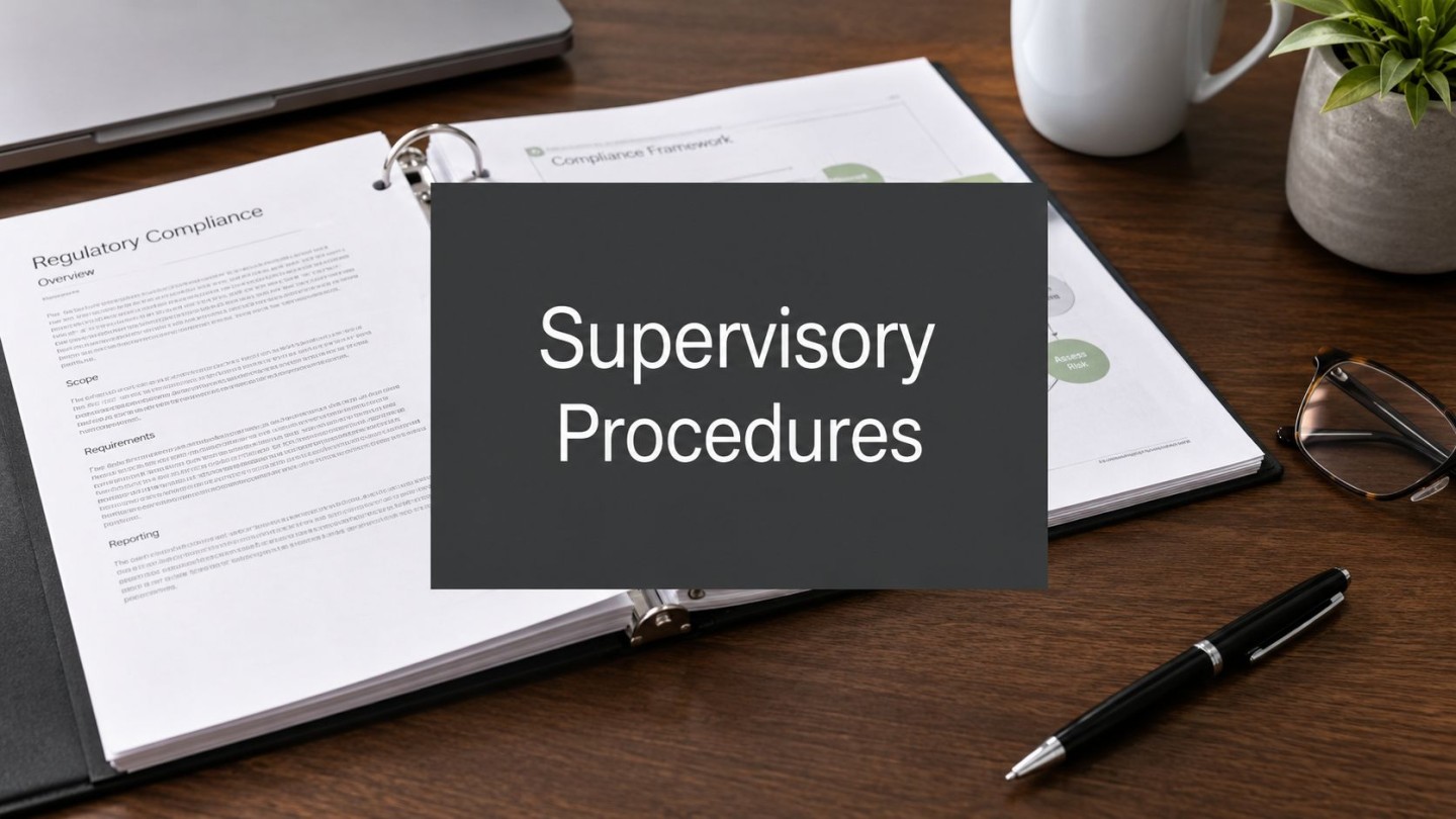 written-supervisory-procedures-definition-professional-document