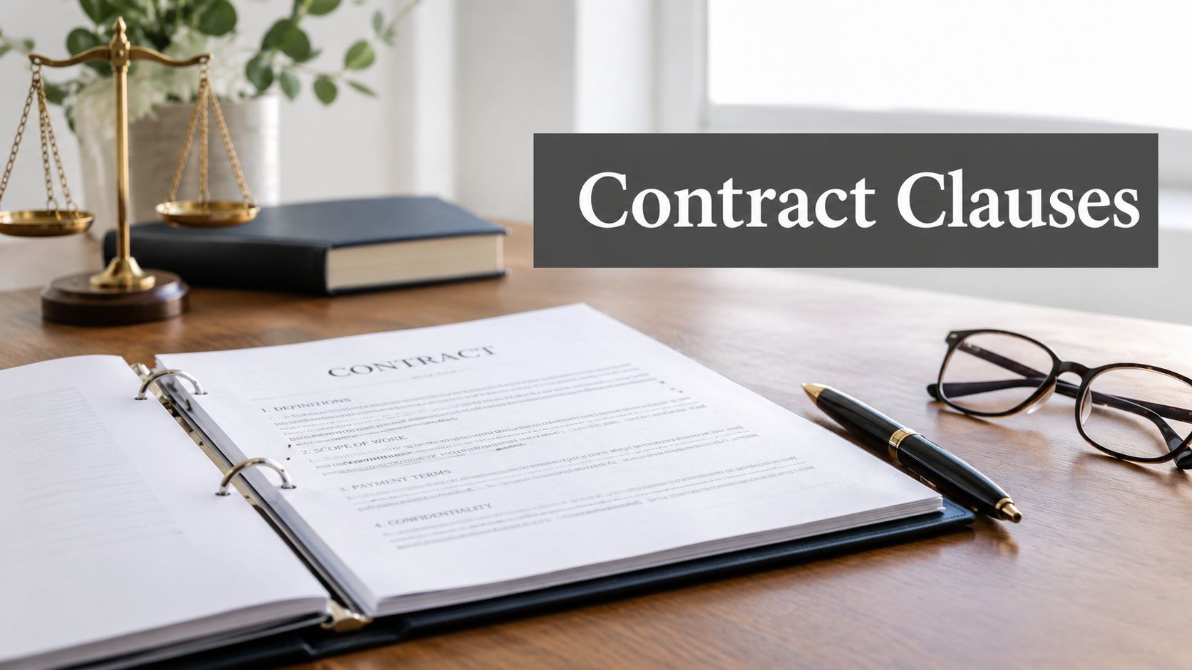 commercial-contract-clauses-legal-documents