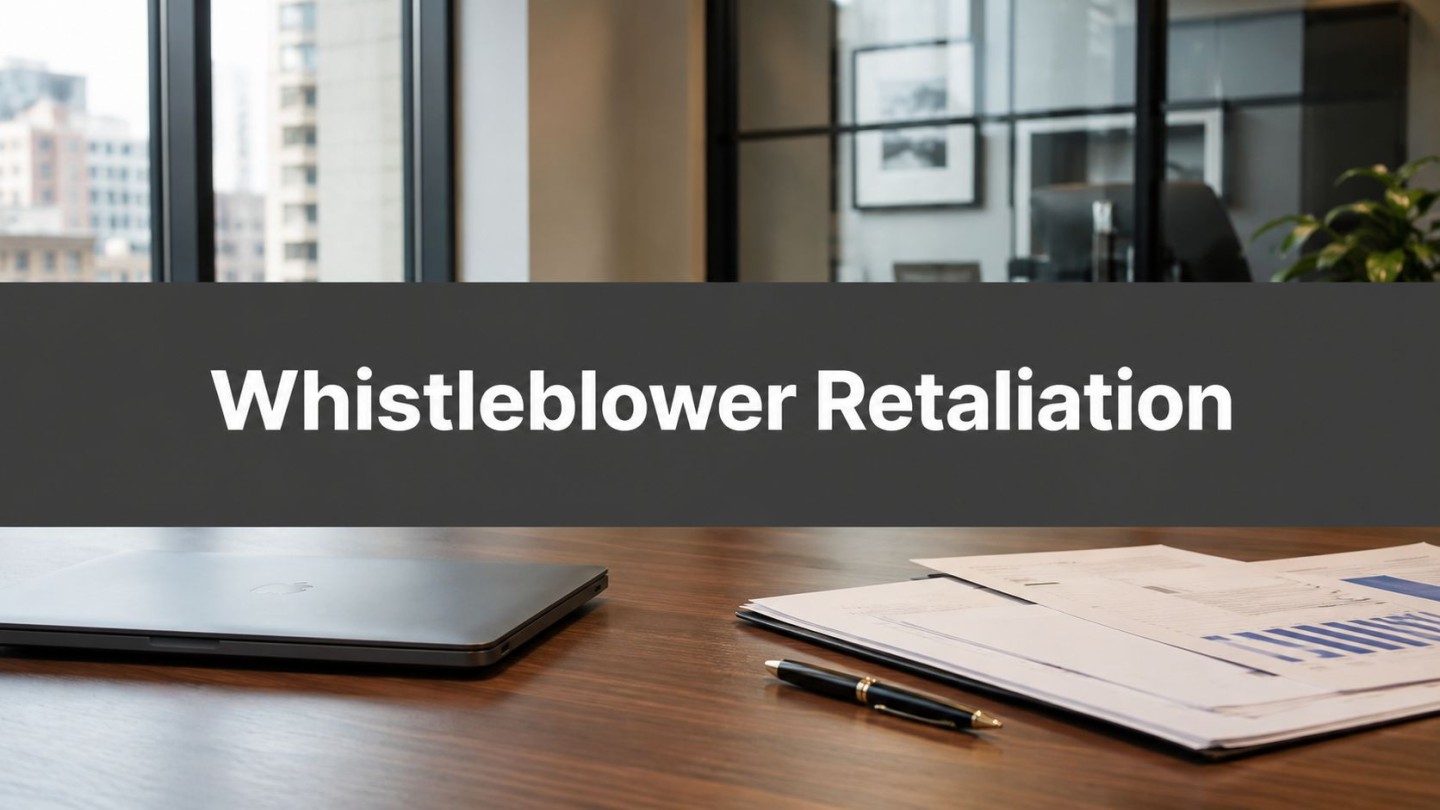 what-is-whistleblower-retaliation-office-desk