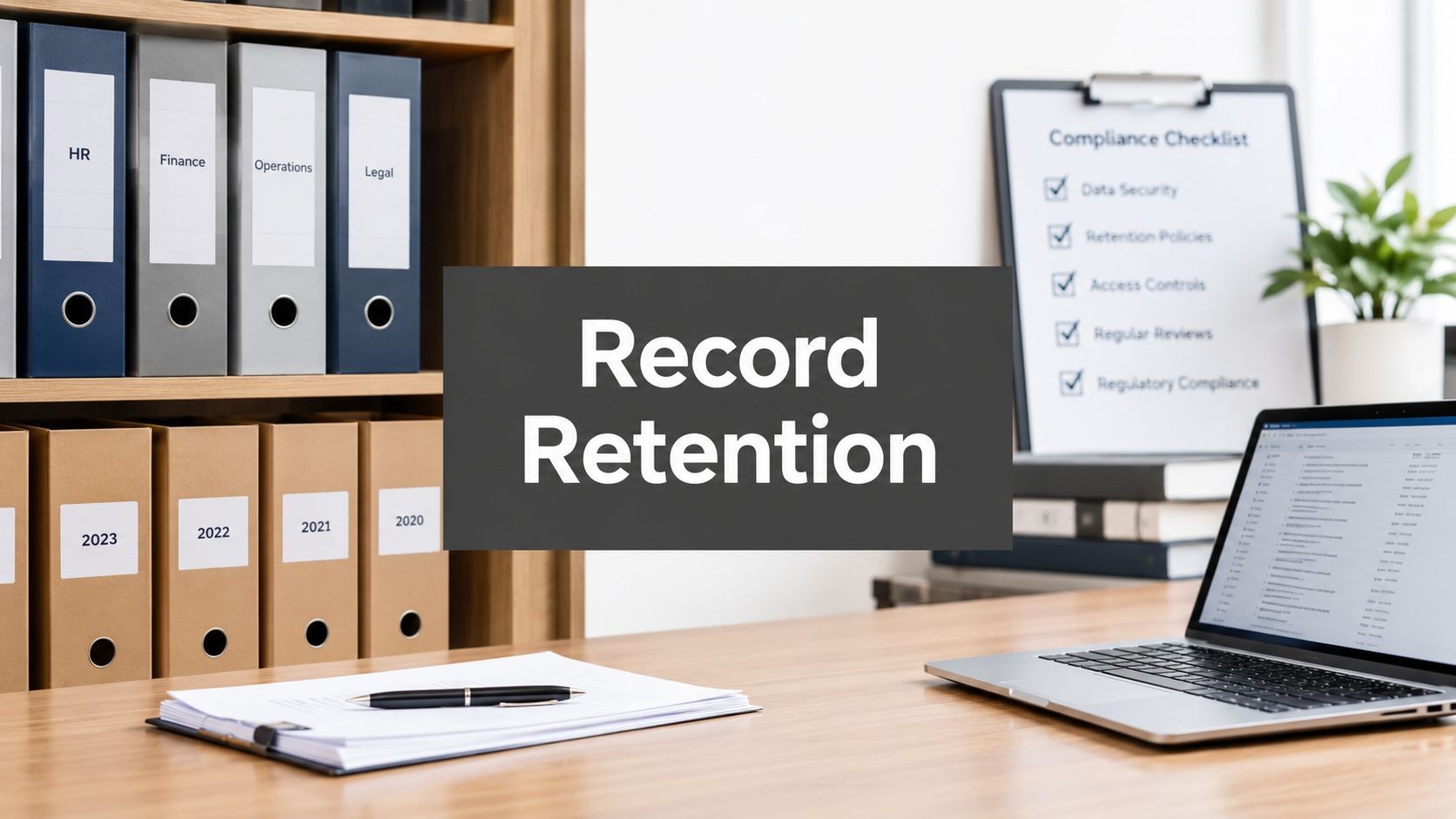 record-retention-requirements-office-desk