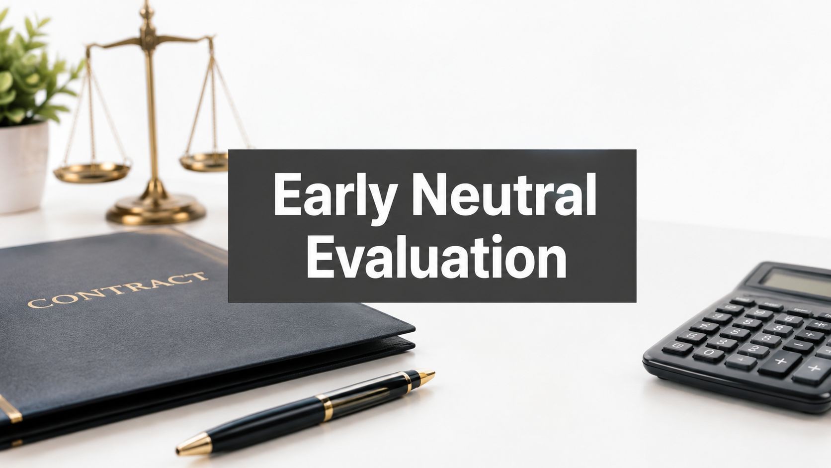 Early Neutral Evaluation for Financial Advisors