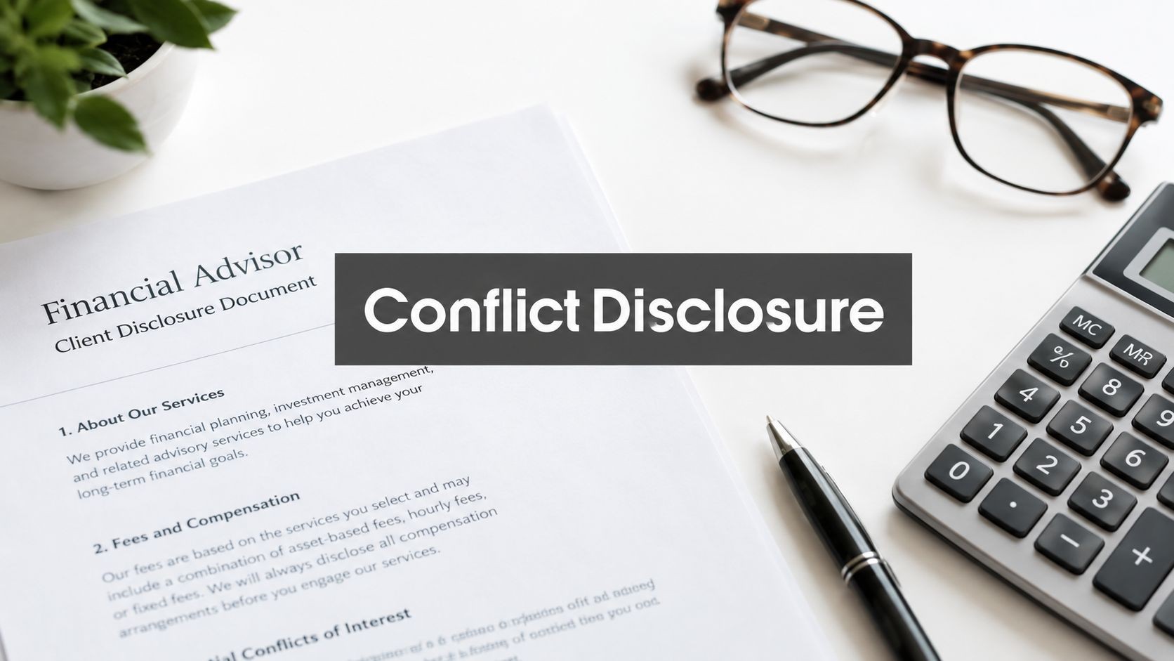 conflicts-of-interest-disclosure-financial-document